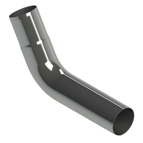 8"D X 8"L x 25" R 60 degree chrome elbow plain end