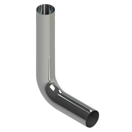 5"D X 29"L x 24"R 90 degree chrome elbow with plain end