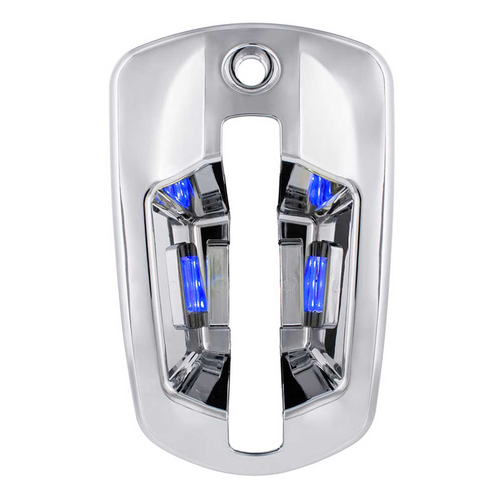 Freightliner Cascadia 2018+ Chrome 6 LED Door Handle Covers