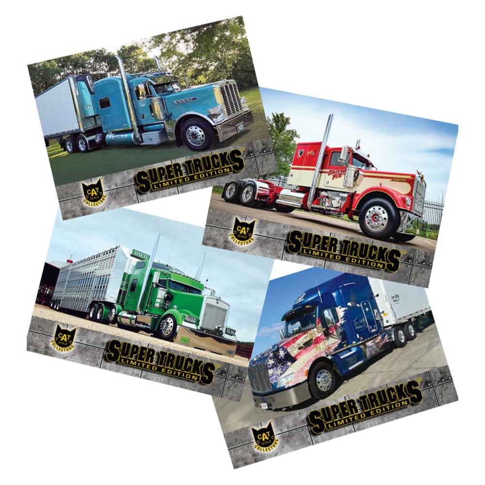 CAT Scale Super Trucks Limited Edition Collector Cards