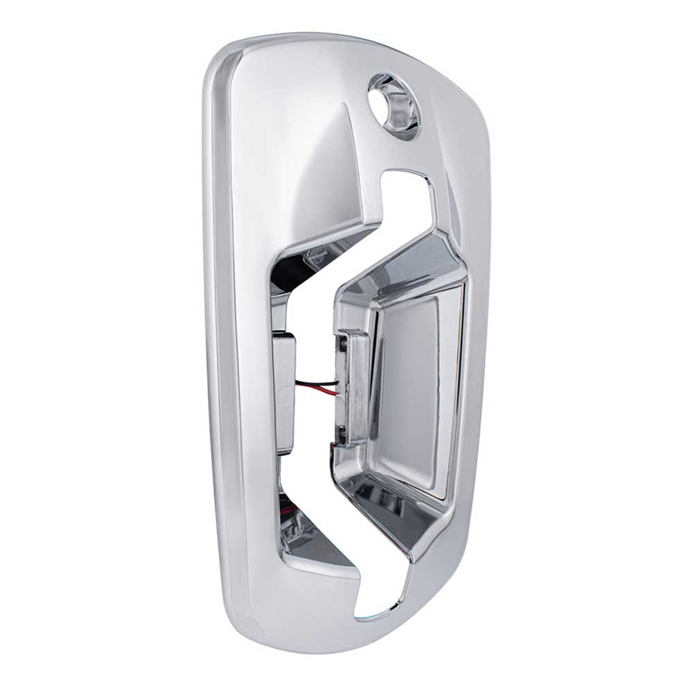 Freightliner Cascadia 2018+ Chrome 6 White LED Driver Side Door Handle Cover