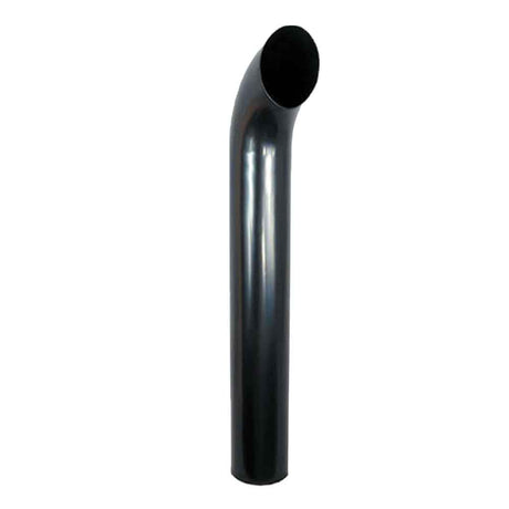 5"D X 36"L black series west coast curve steel stack