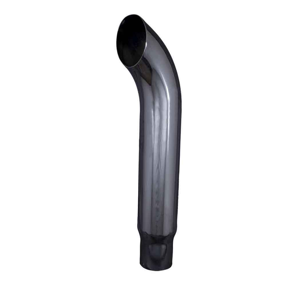 6"-5"D x 36"L Black Series West Coast Curve Steel Stack