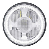 7" Ultralit High Power Projection LED Light with Dual Color LED Halo and Classic Style Lens
