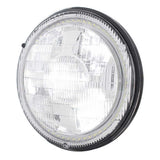 7" Ultralit High Power Projection LED Light with Dual Color LED Halo and Classic Style Lens