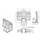 76" Cab Rack with 50 Gallon Hydraulic Tank