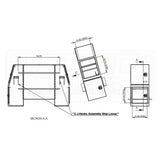 B-Pack 24" x 55" x 82" Smooth Toolbox