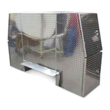 B-Pack 24" x 55" x 82" Checker Plate Toolbox