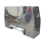 B-Pack 30" x 55" x 92" Checker Plate Toolbox