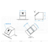 Smooth 16" x 18" x 22" Boot Box