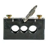 EZ Claw Hose & Cable Block with Three 3/8" Openings