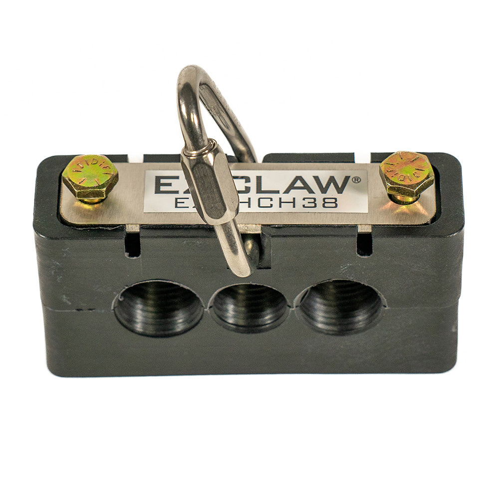 EZ Claw Hose & Cable Block with Three 3/8" Openings