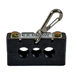 EZ Claw Hose & Cable Block with Three 3/8" Openings and Swivel