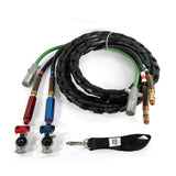 EZ Claw 3-in-1 Air Line Set with Aluminum Handles, Glad Hands and Sling