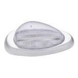 Freightliner 15 LED Side Marker Turn Signal Light with Chrome Bezel
