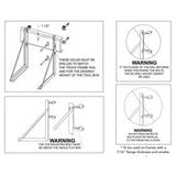 No Drill Ez-Mounting Kit for 18"D Toolbox