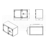 Smooth 48" x 30" x 24" Cam Lock Toolbox