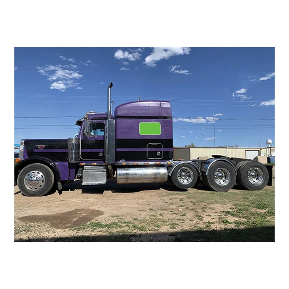 Peterbilt with 63" Sleeper ZenEclipse Lower Bunk - Grey