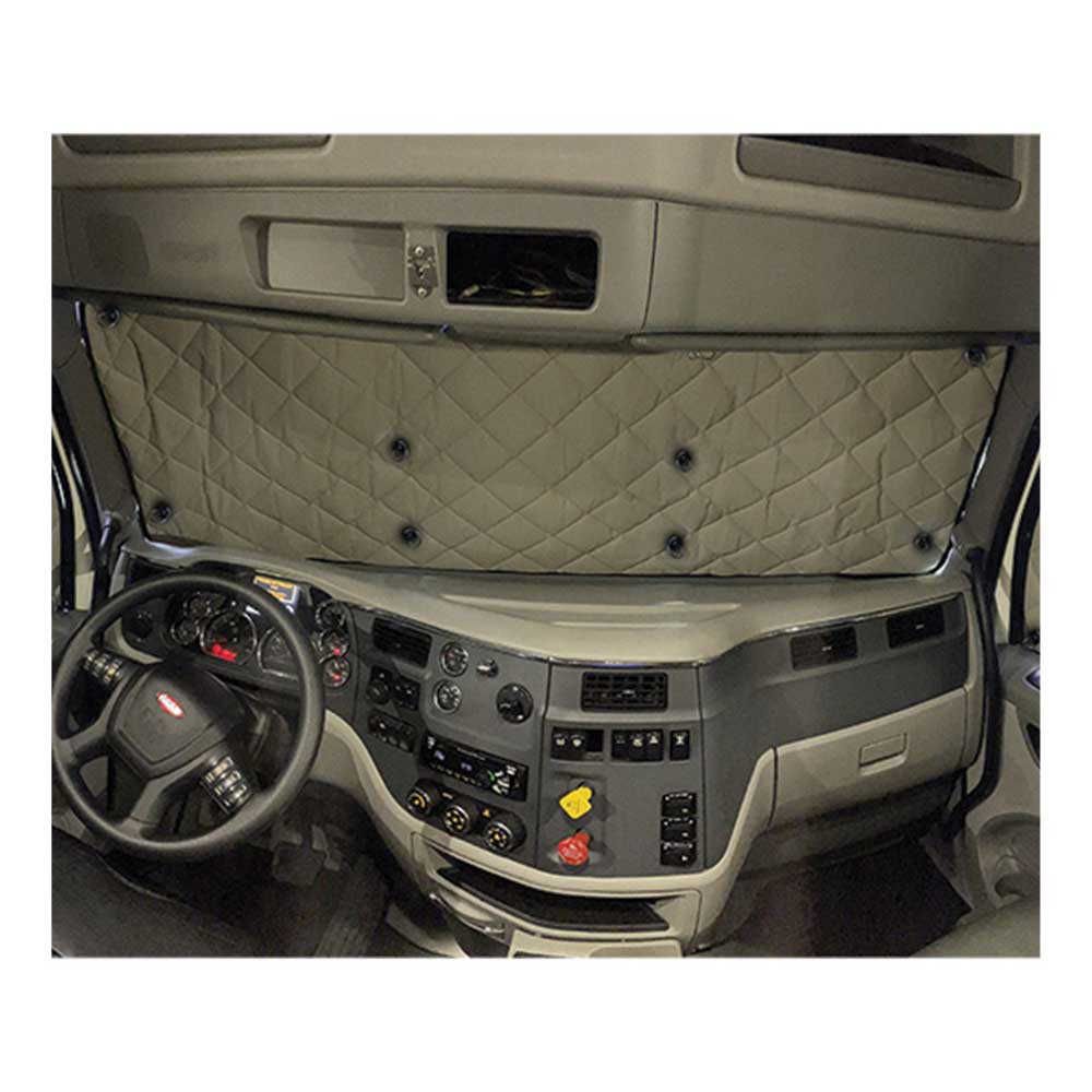 ZenEclipse Peterbilt 362 Cabover Tan Windshield Cover