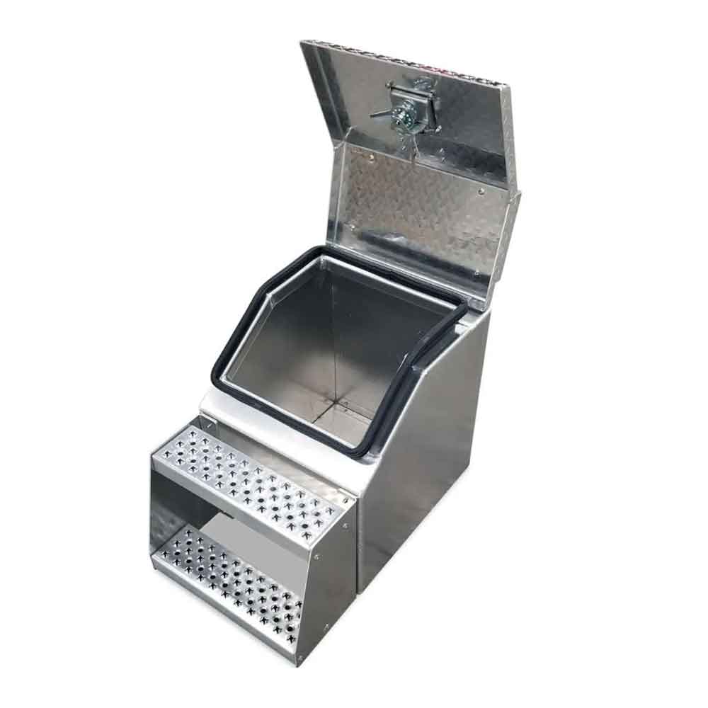 12" Big Mouth Checker Plate Step Box