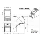 16" Big Mouth Diamond Plate Step Box
