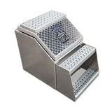 18" Big Mouth Diamond Plate Step Box