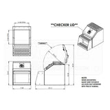 18" Big Mouth Diamond Plate Step Box