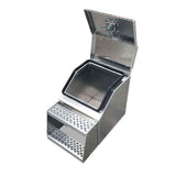 18" Big Mouth Diamond Plate Step Box