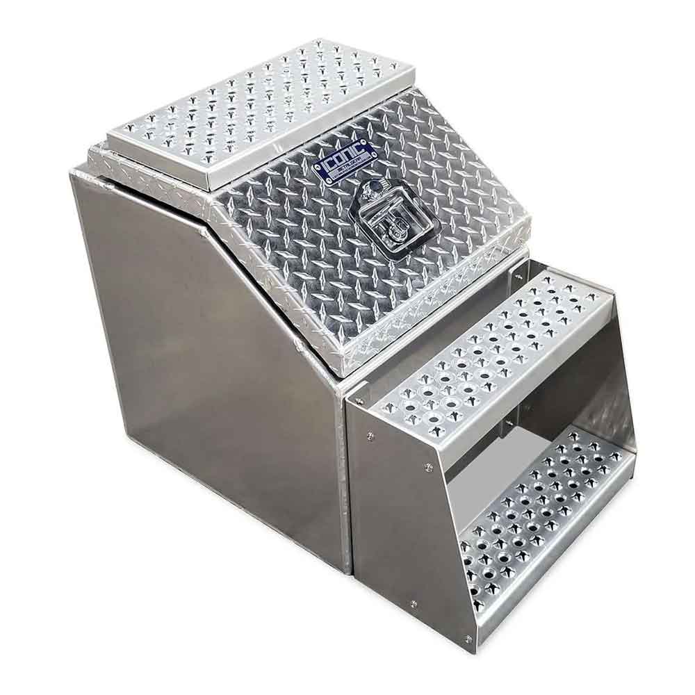 36" Big Mouth Diamond Plate Step Box