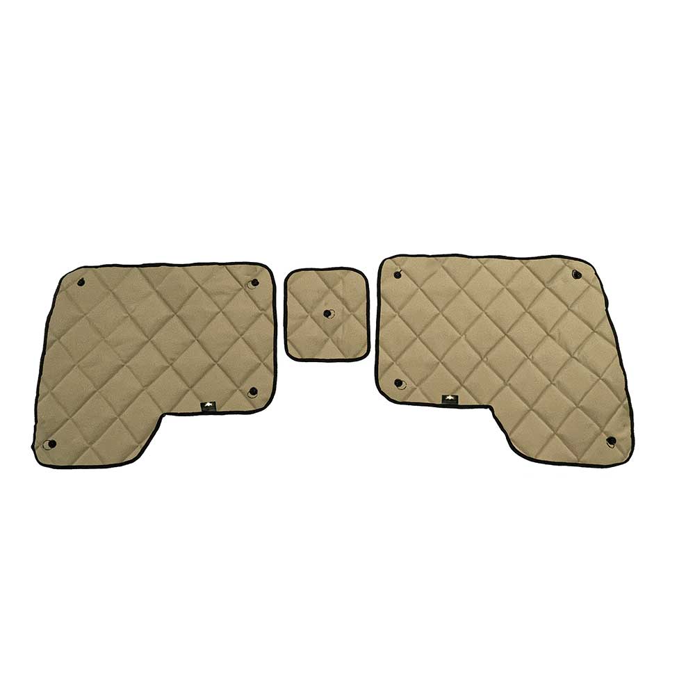 ZenEclipse Kenworth Tan Door Window Set with Peeper