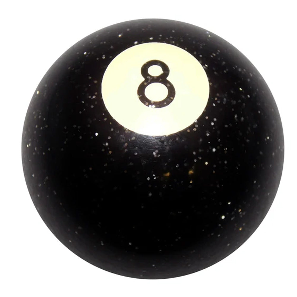 Black Glitter 8 Ball Shifter Knob