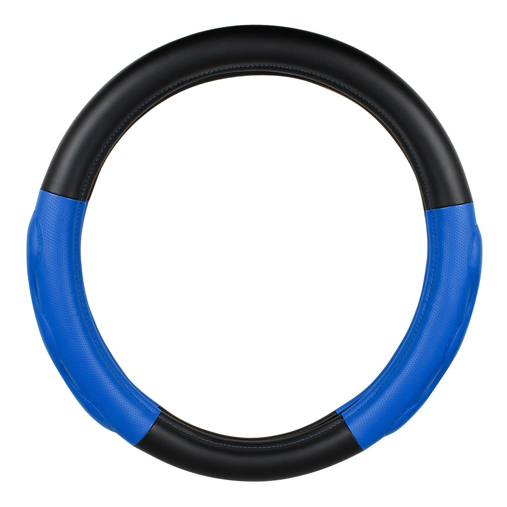 18" Deluxe Steering Wheel Cover With Grips