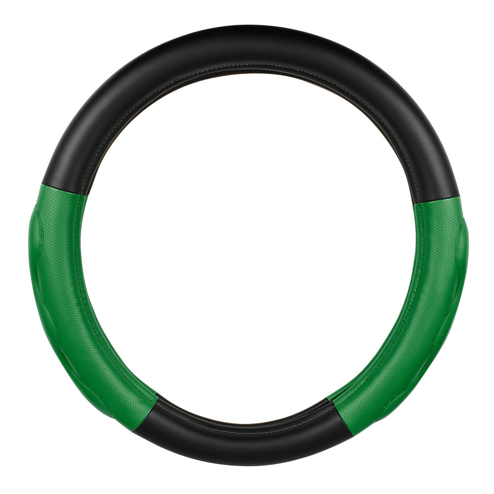 18" Deluxe Steering Wheel Cover With Grips