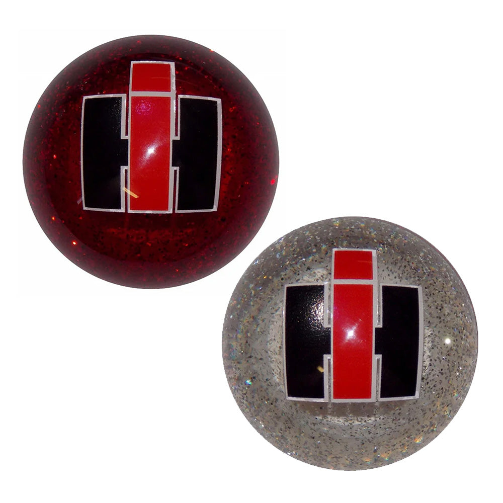 International IH Logo Glitter Air Brake Knobs