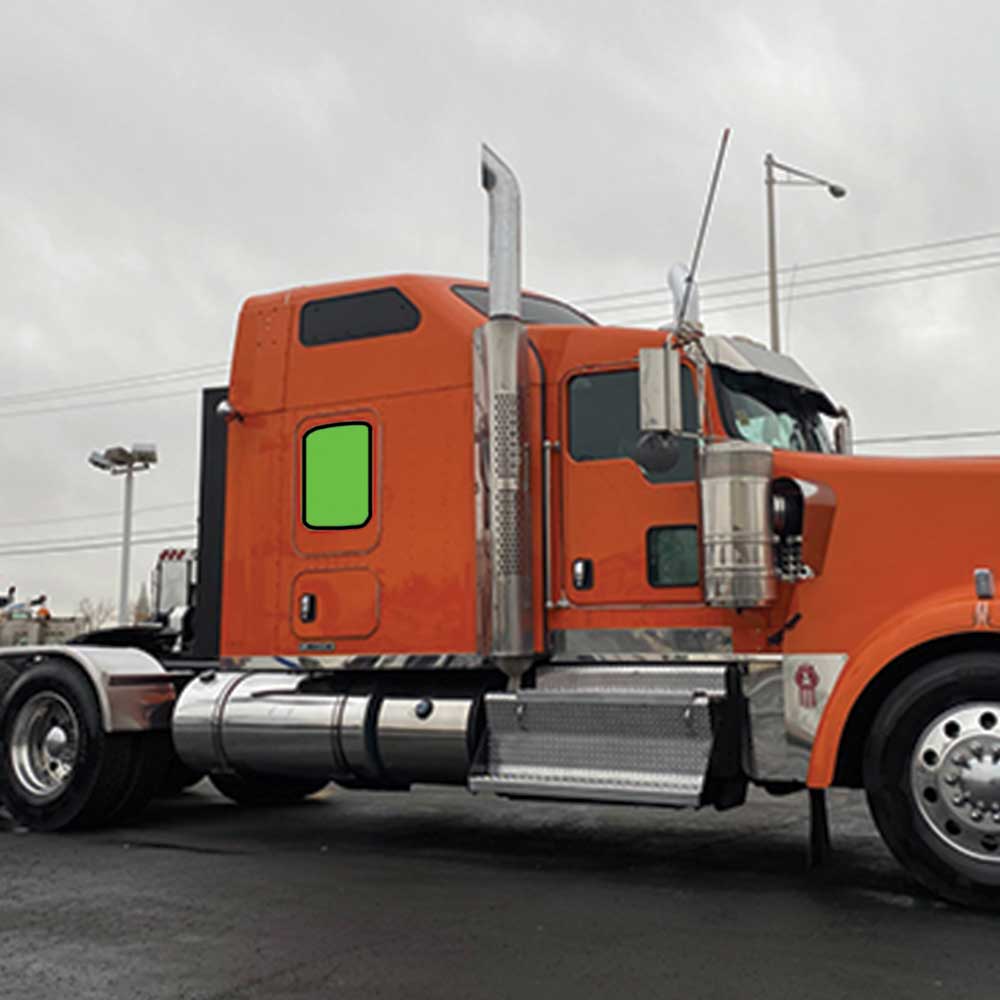 Kenworth T170, T270, T300, T440, T600, T660, T800, W900 ZenEclipse Lower Bunk Window Cover