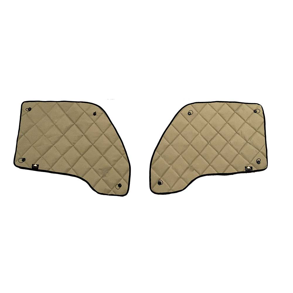 ZenEclipse Kenworth Tan Door Window Sets