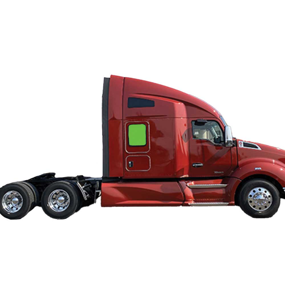 Kenworth T680, T880, W990 ZenEclipse Lower Bunk Window Cover - Grey