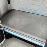 32" x 80" Grey Mattress Cover with Zip Up Closure