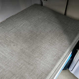 32" x 80" Grey Mattress Cover with Zip Up Closure