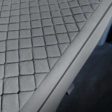 Universal Grey Quilted Mattress Cover