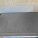 Universal Grey Quilted Mattress Cover