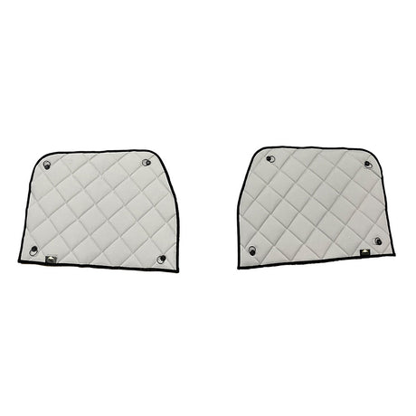 ZenEclipse Freightliner Coronado gray door window set for semi trucks