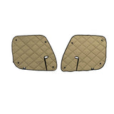 ZenEclipse Freightliner FL Series Tan Door Vent Window Set