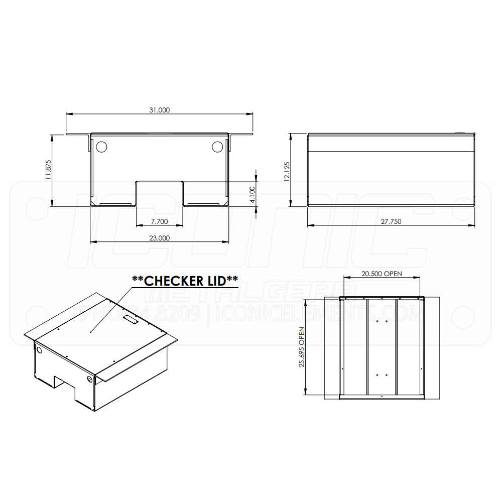 In Frame Battery Box