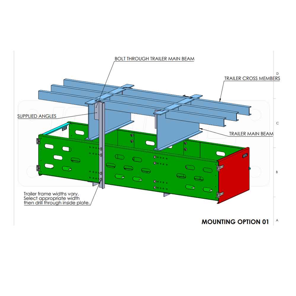 30" Enclosed Wood Holder Box