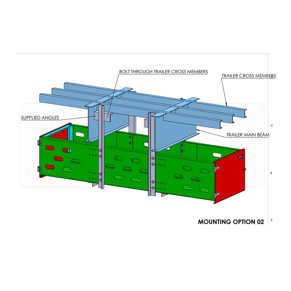 30" Enclosed Wood Holder Box