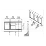 86" x 68" x 10" Enclosed Cab Rack