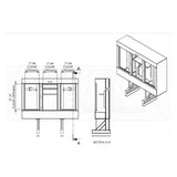 70" x 68" x 18" Enclosed Cab Rack