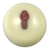 Kenworth Old Style Logo Solid Air Brake Knob