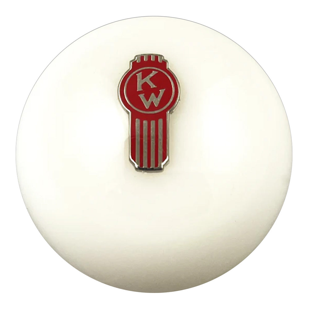 Kenworth Old Style Logo Solid Air Brake Knob